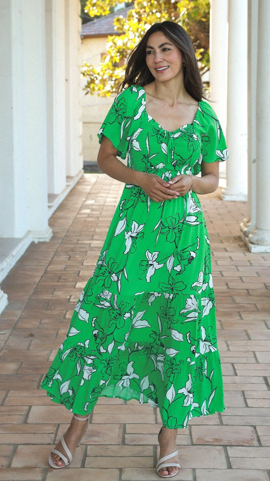 The Emerald Eden Dress