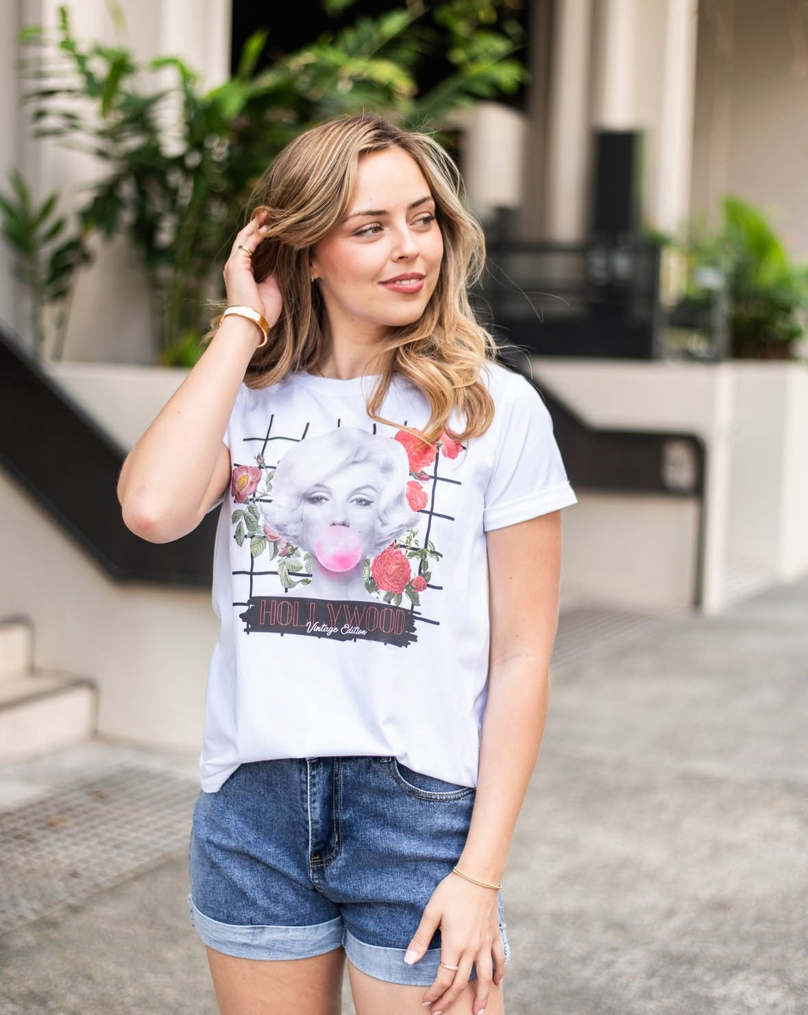 The Vintage Pop Hollywood Tee