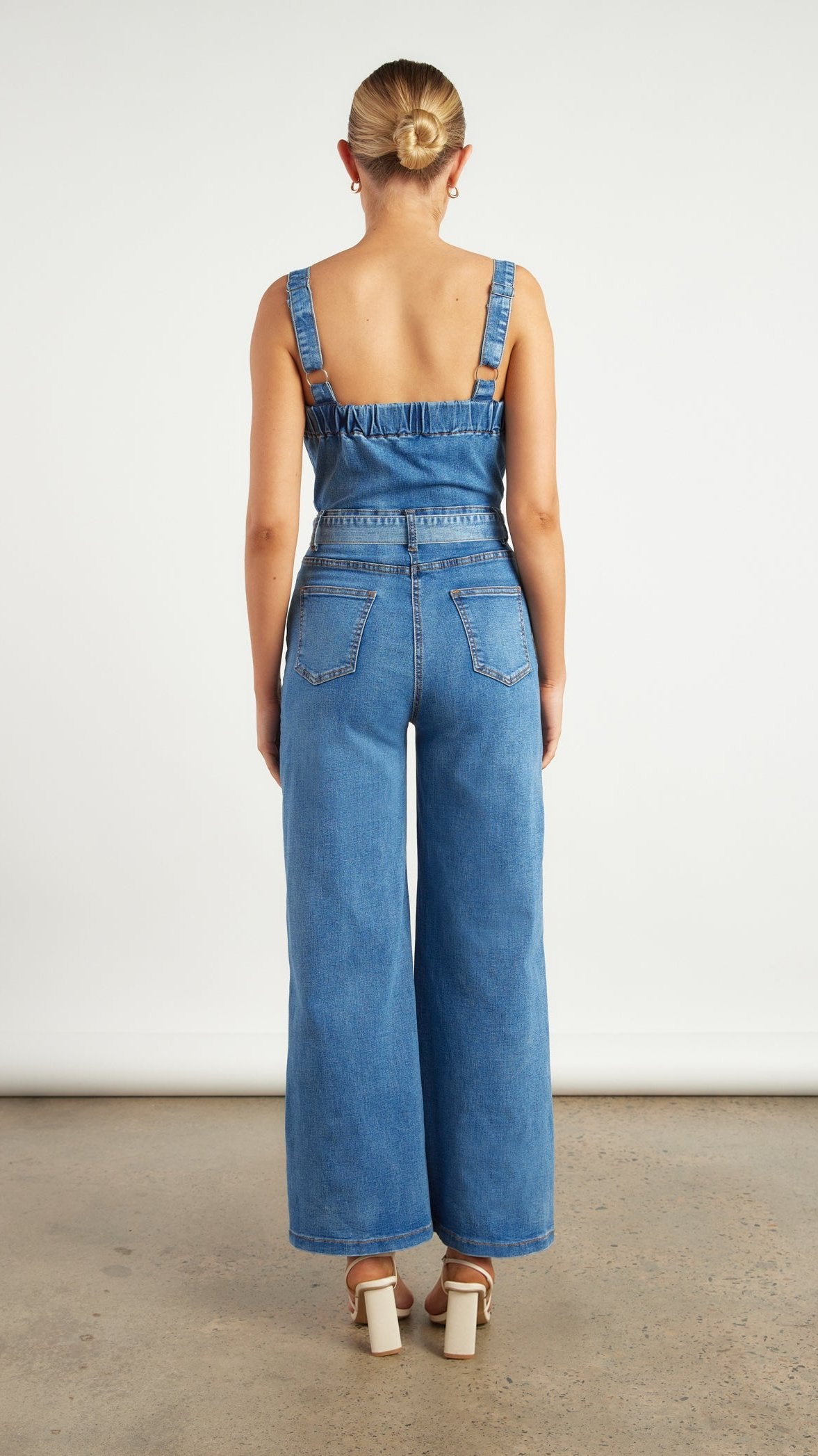 The Iconic Denim Jumpsuit