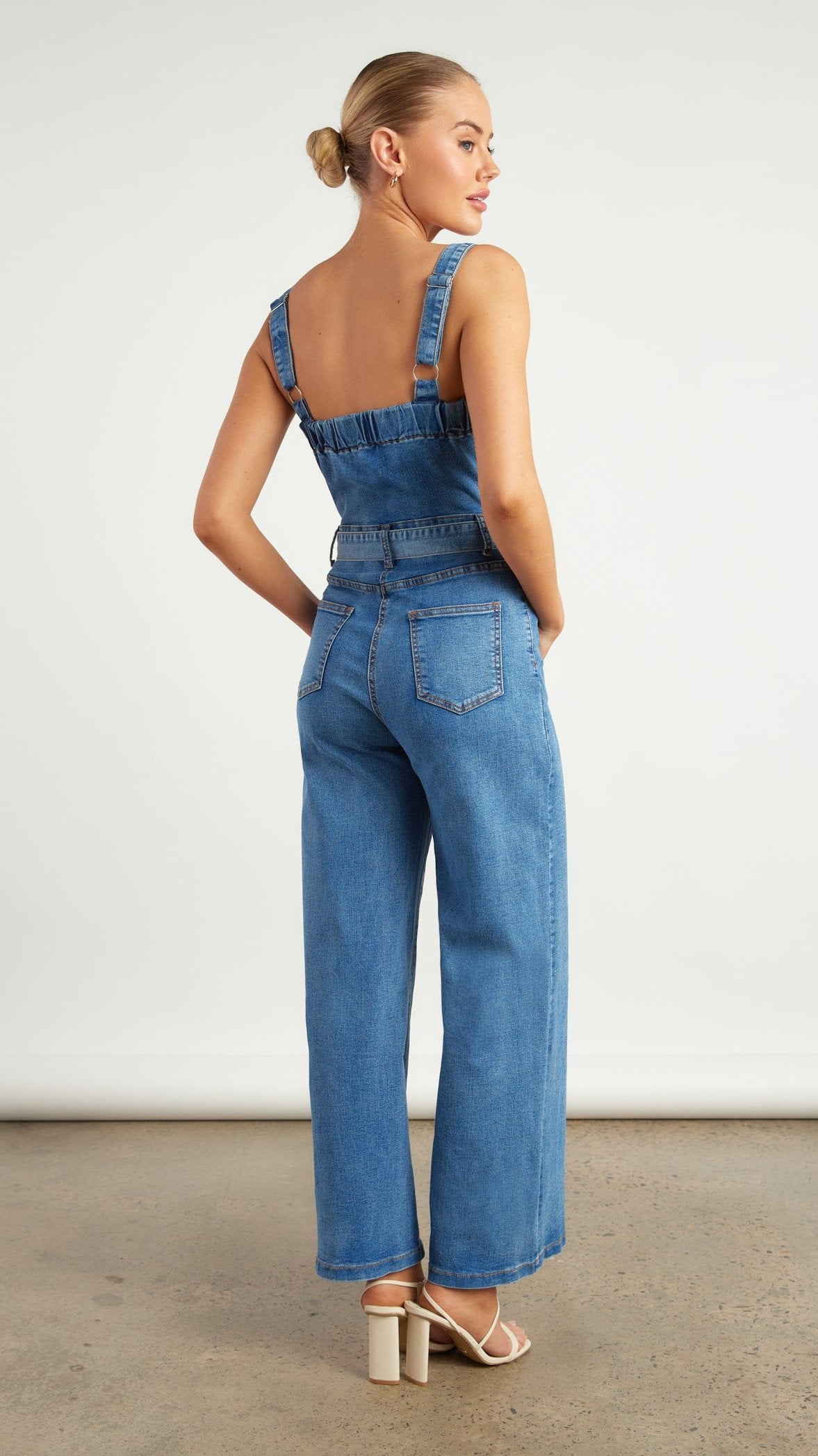 The Iconic Denim Jumpsuit