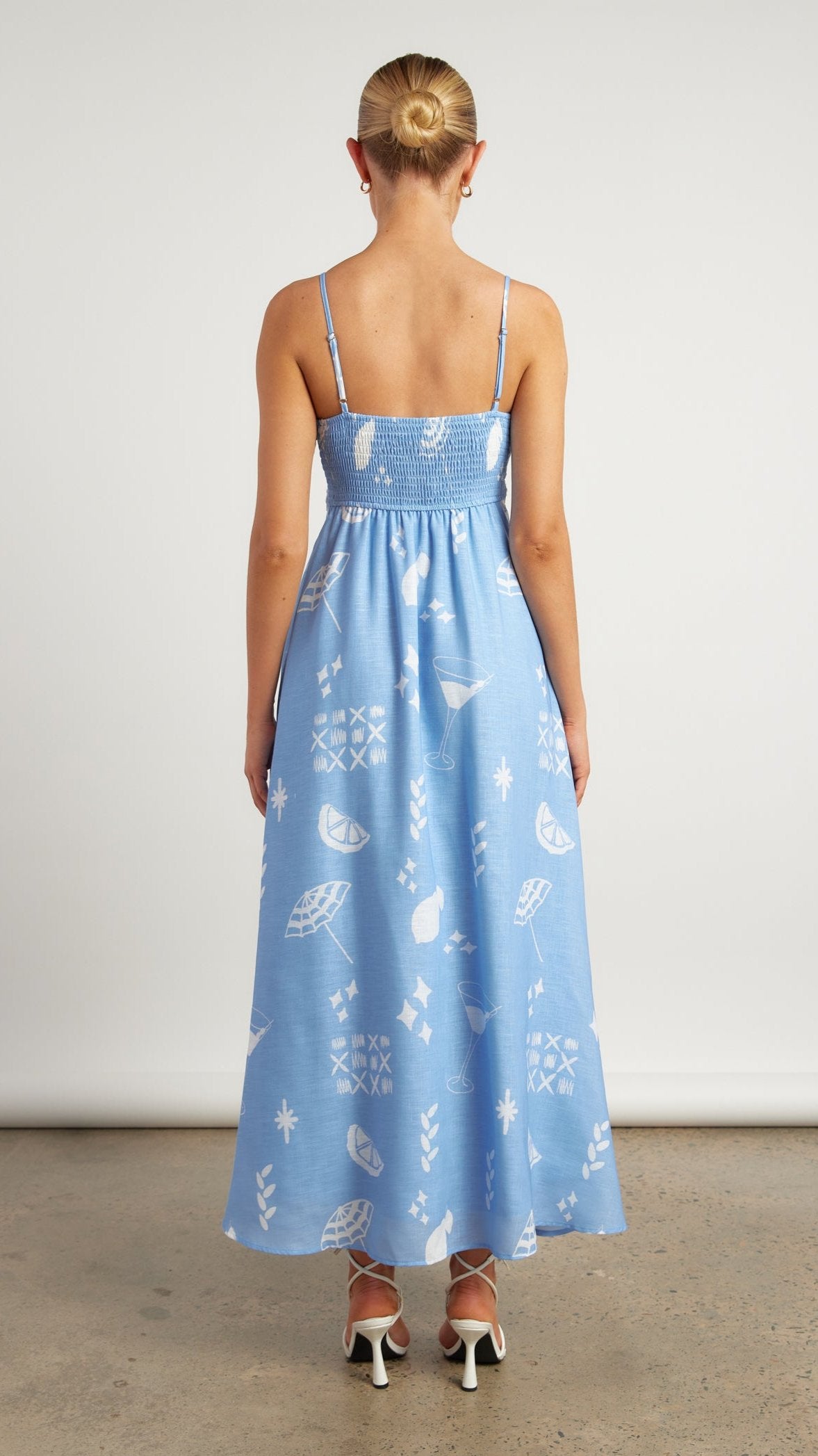 The Happy Hour Dress - Blue