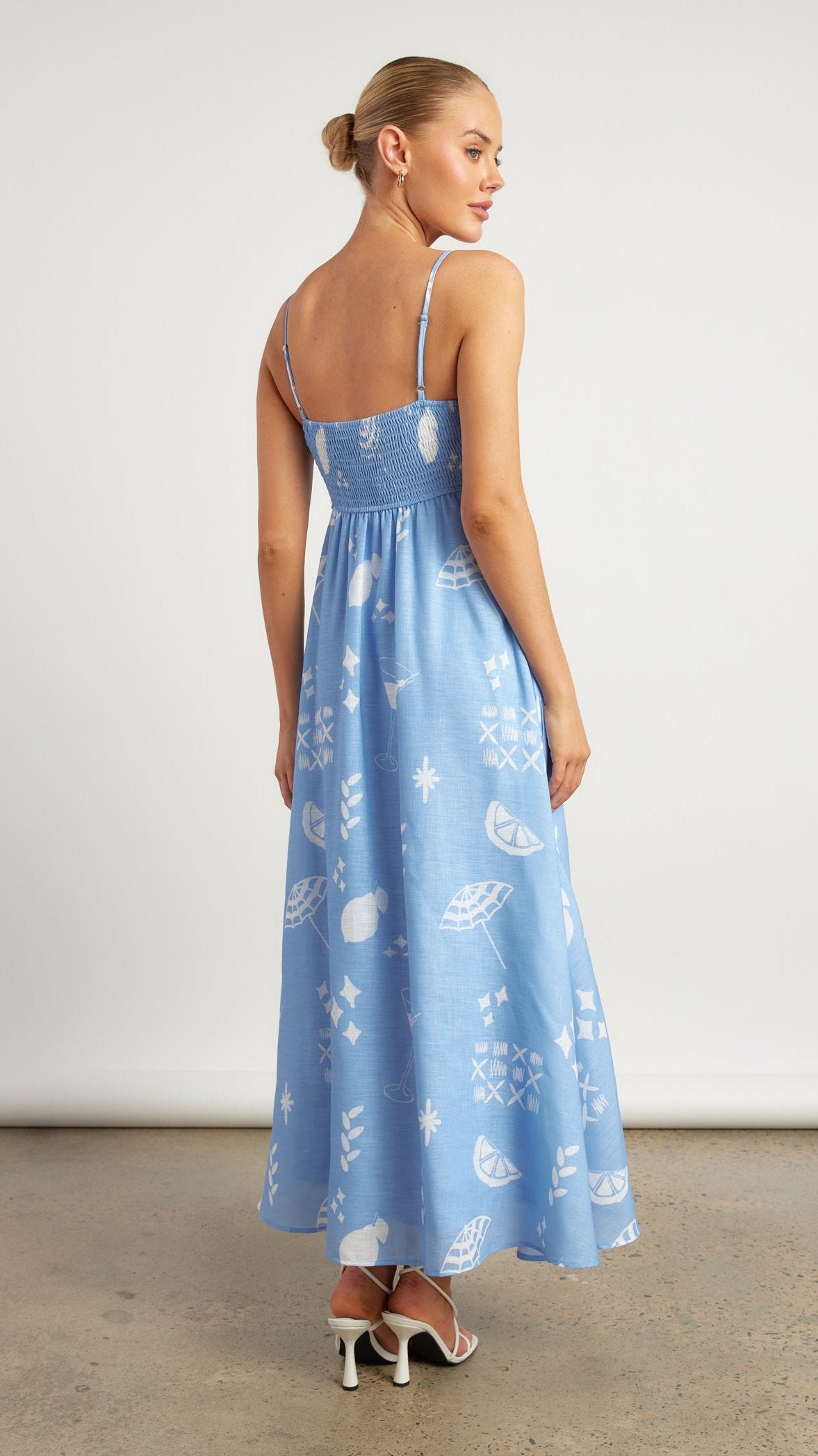 The Happy Hour Dress - Blue