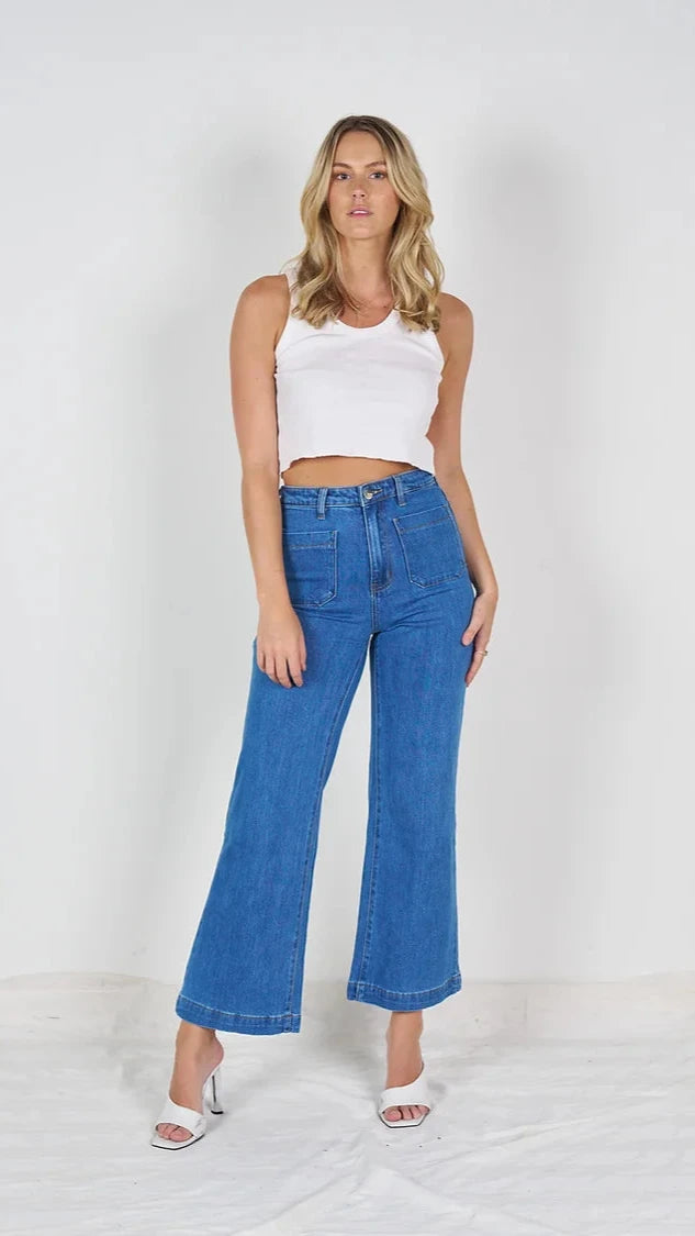 The Skyline Wide-Leg Jeans