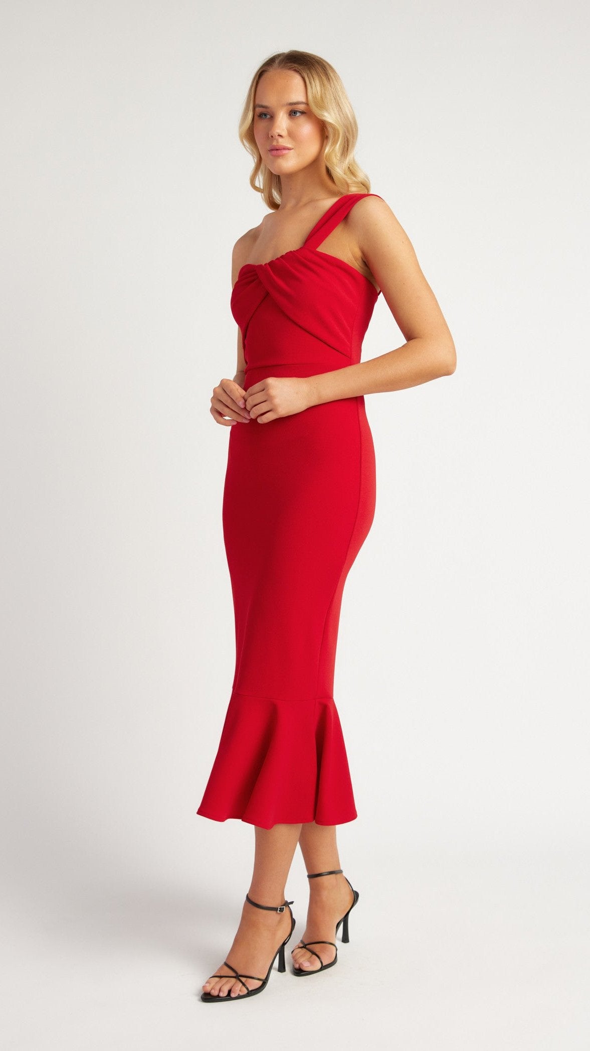 The Vivacious Dress - Red