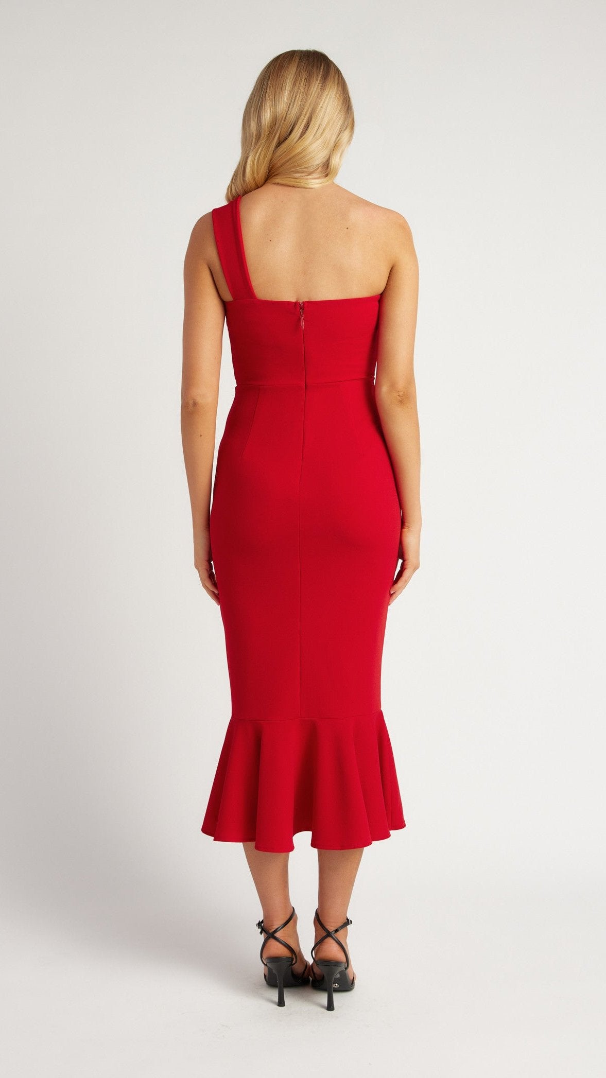 The Vivacious Dress - Red