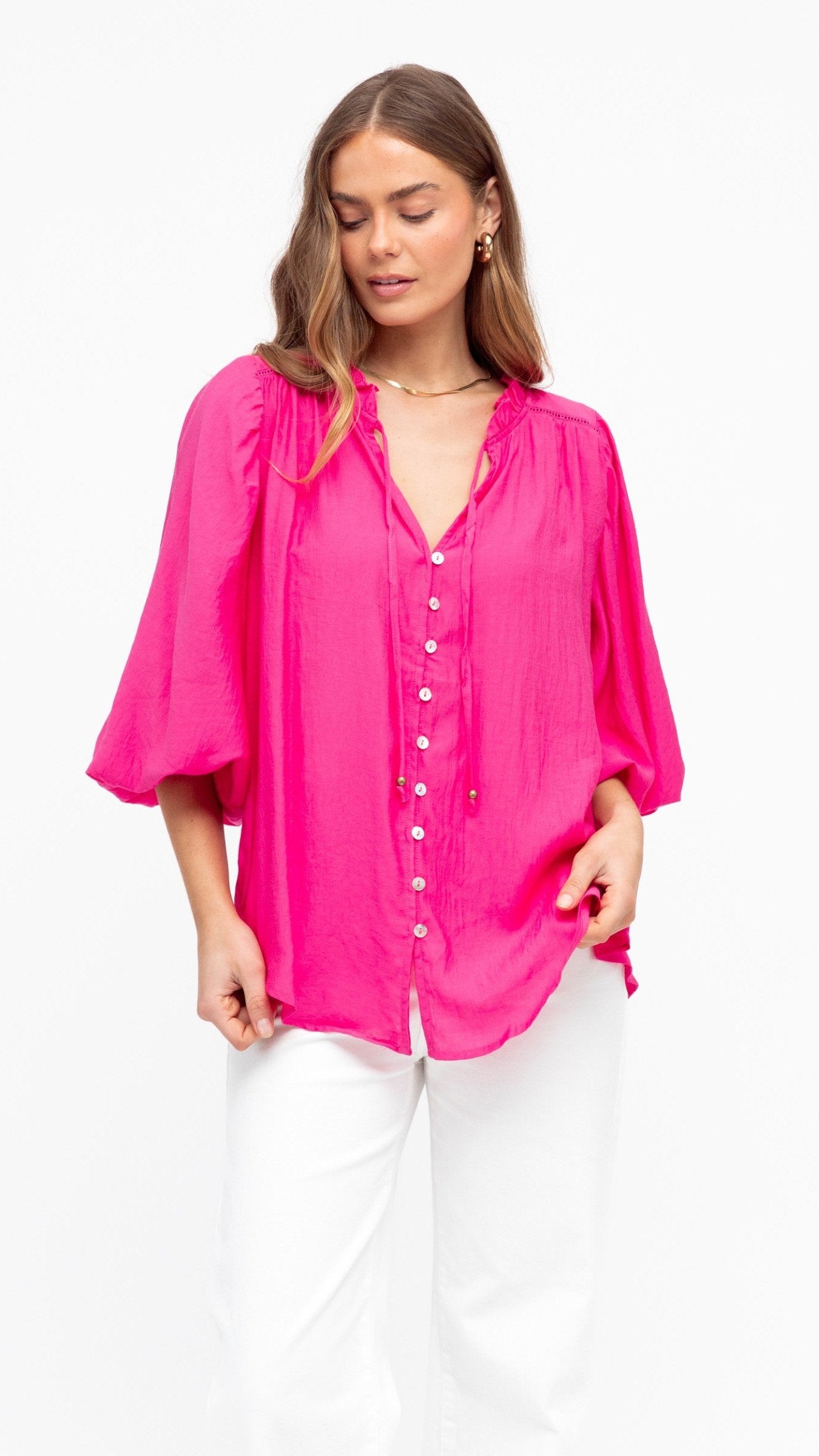 The Pink Aura Blouse